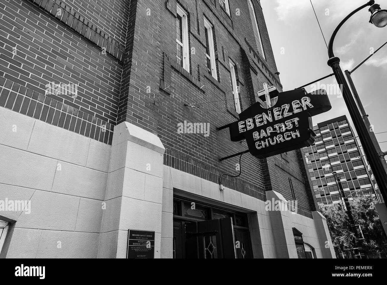 Martin Luther King, Jr. National Historic Site Stockfoto