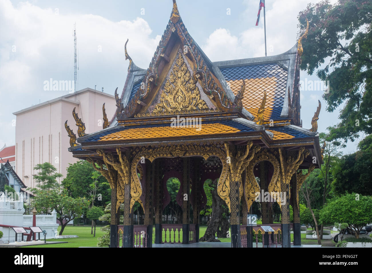 Das Nationalmuseum in Bangkok, Thailand Stockfoto