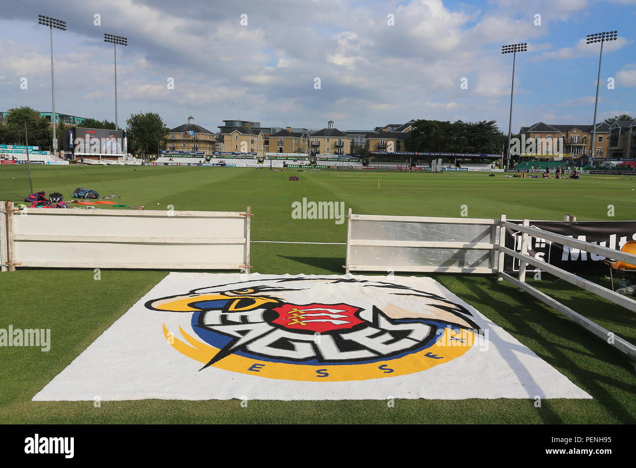 Allgemeine Ansicht der Boden während Essex Adler vs Somerset, NatWest T20 Blast Cricket am Cloudfm County Ground am 13. Juli 2017 Stockfoto