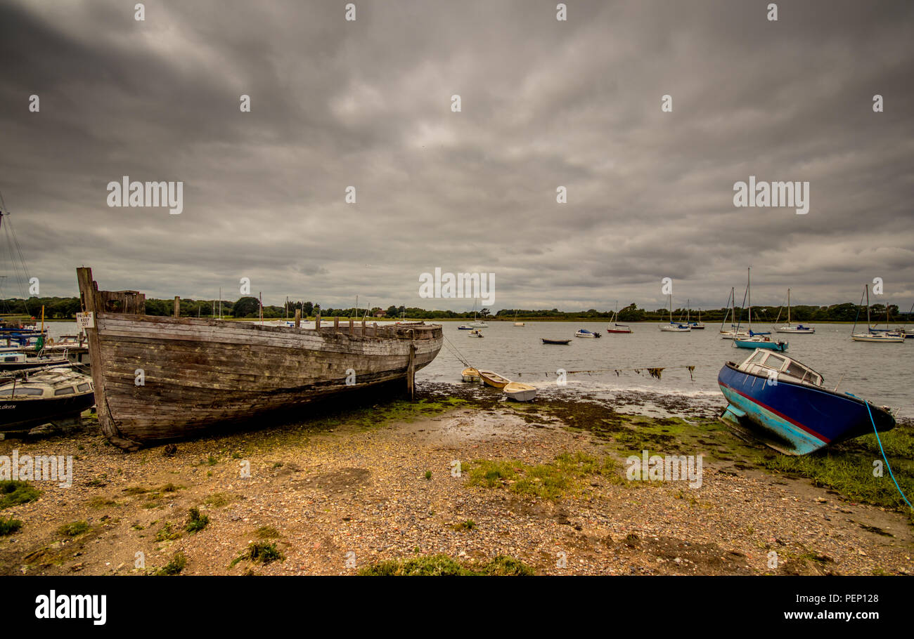 Dell Quay, Chichester Marina, Chichester, West Sussex, Großbritannien Stockfoto