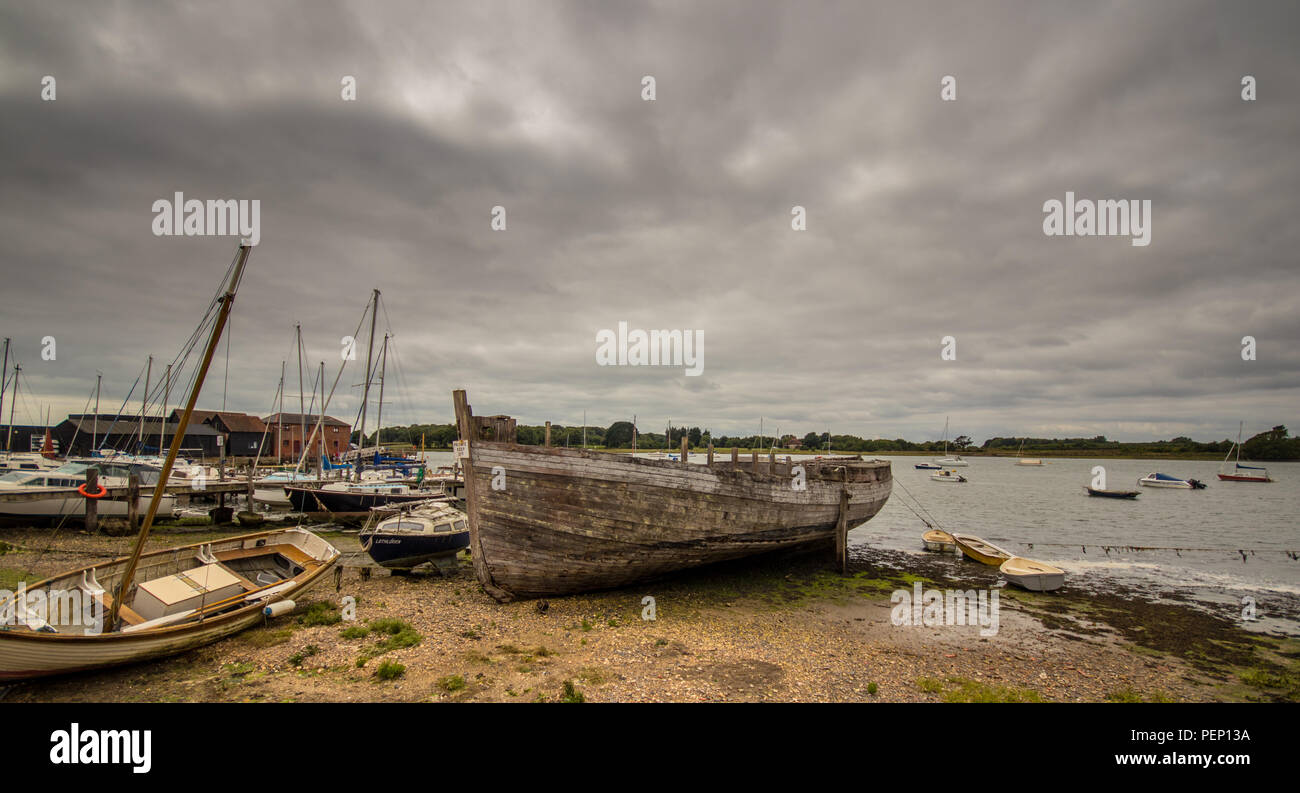 Dell Quay, Chichester Marina, Chichester, West Sussex, Großbritannien Stockfoto