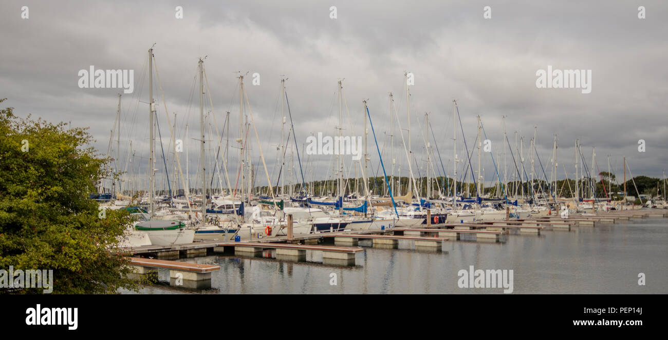 Chichester Marina, Chichester, West Sussex, Großbritannien Stockfoto