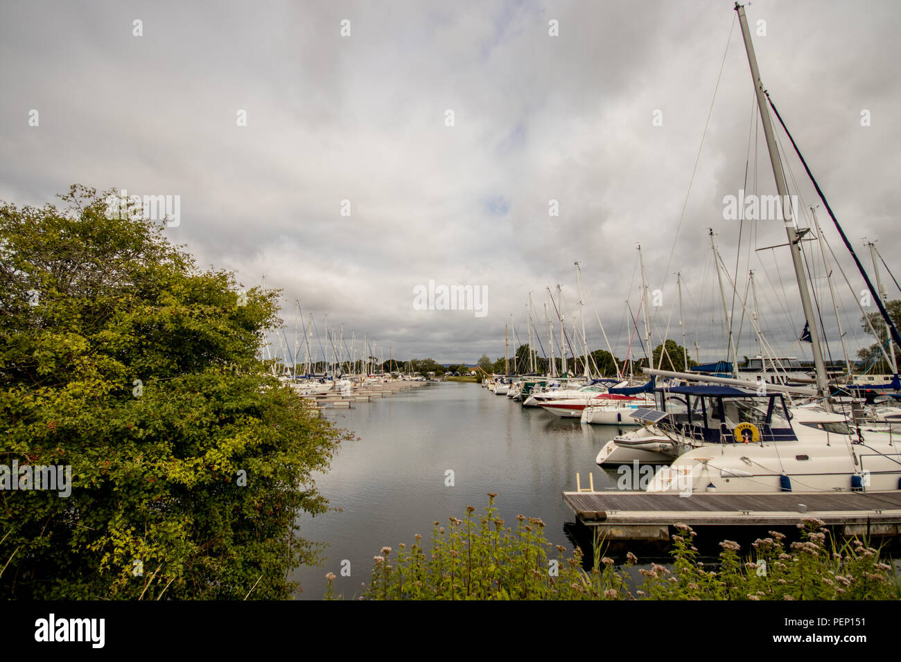 Chichester Marina, Chichester, West Sussex, Großbritannien Stockfoto