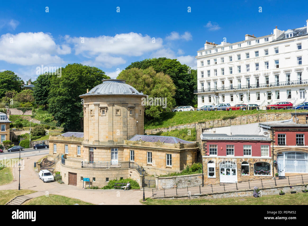 Die rotunde Museum oder die Rotunde - William Smith Museum für Geologie scarborough Yorkshire north yorkshire scarborough Großbritannien gb Europa Stockfoto