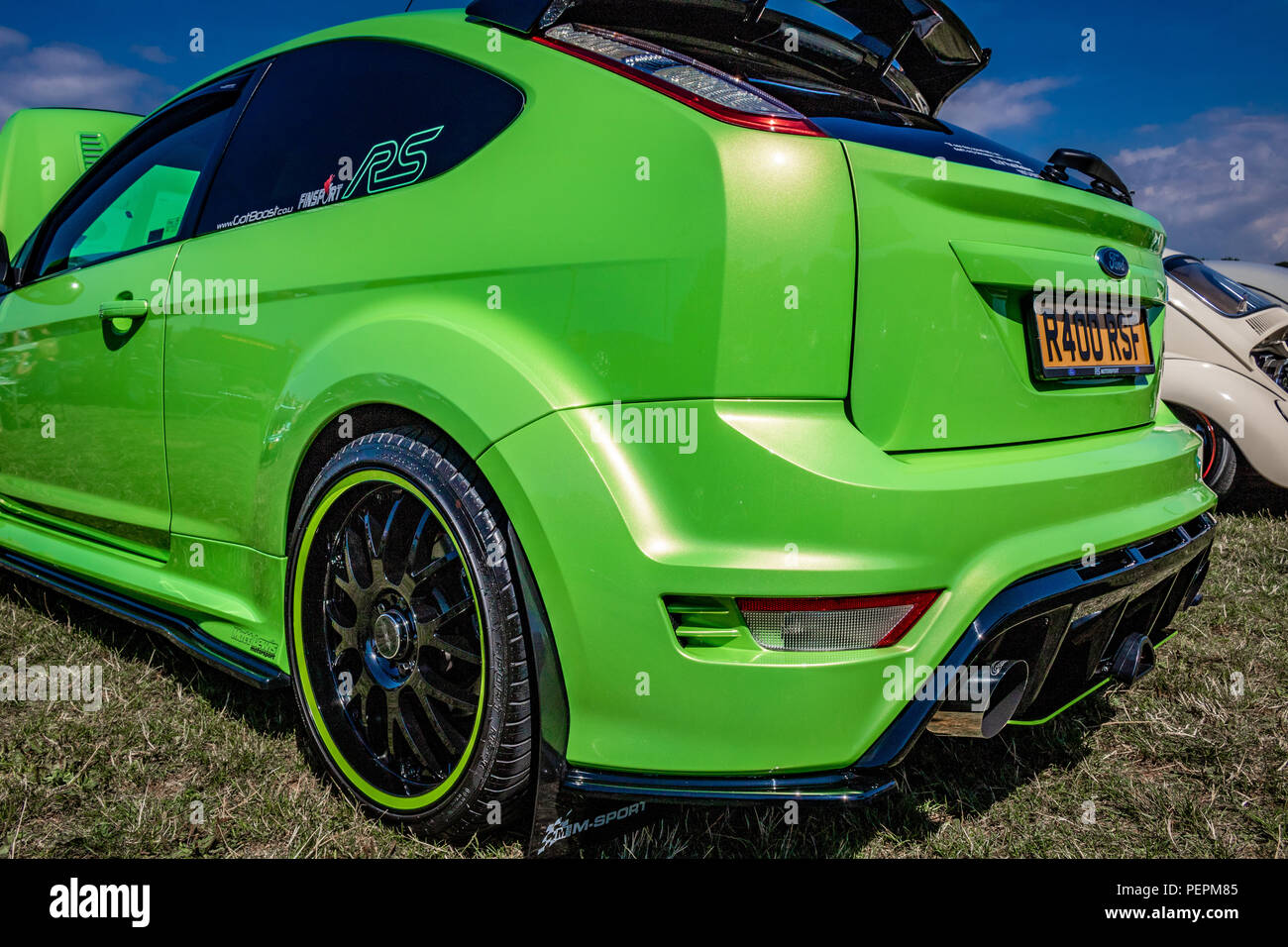 Ford Focus RS 400 Classic Car Show porthcawl 2018 Stockfoto