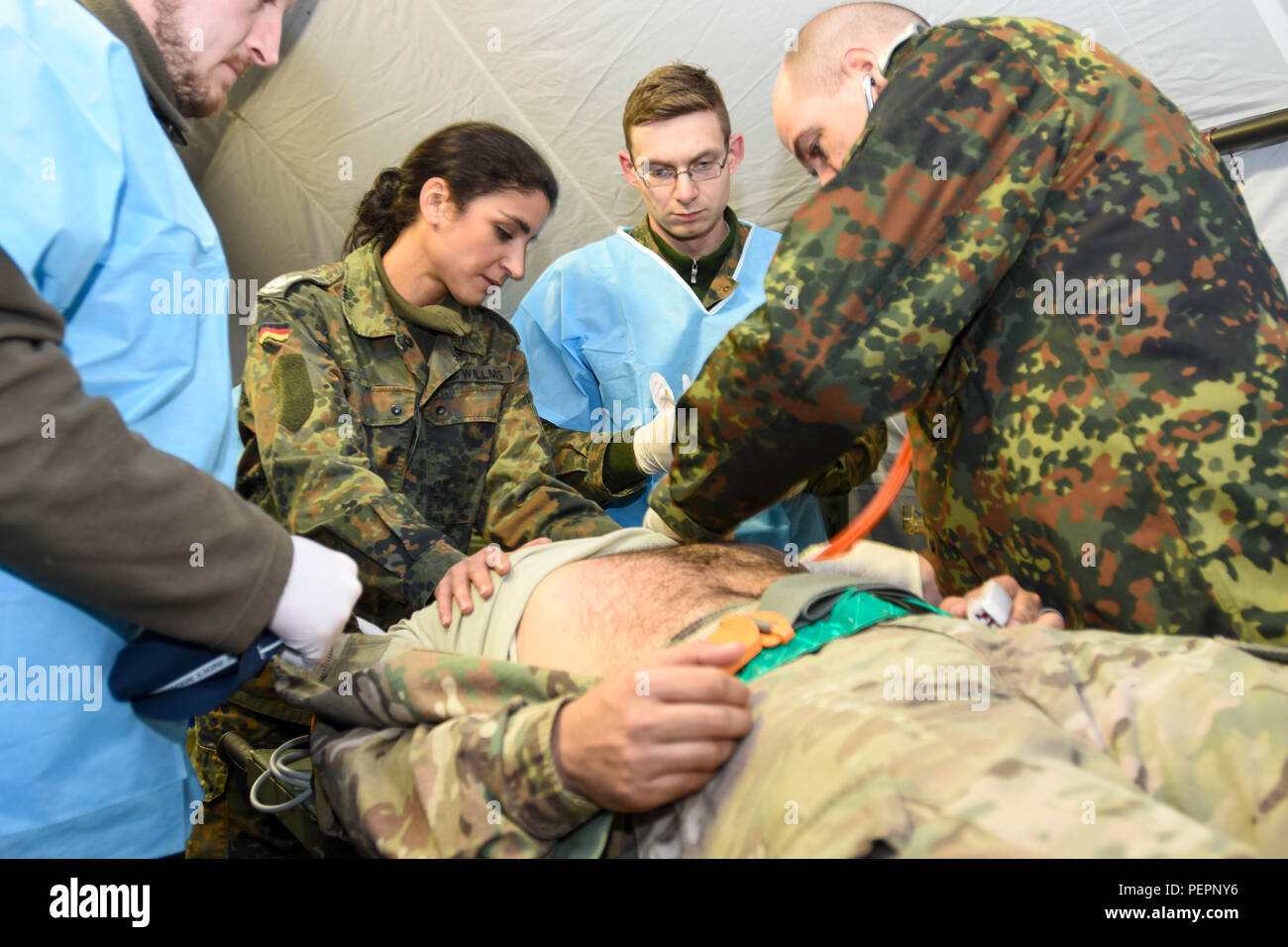 Medizin Bei Der Bundeswehr Bundeswehr medizinisches Personal behandeln 16 Sustainment Brigade