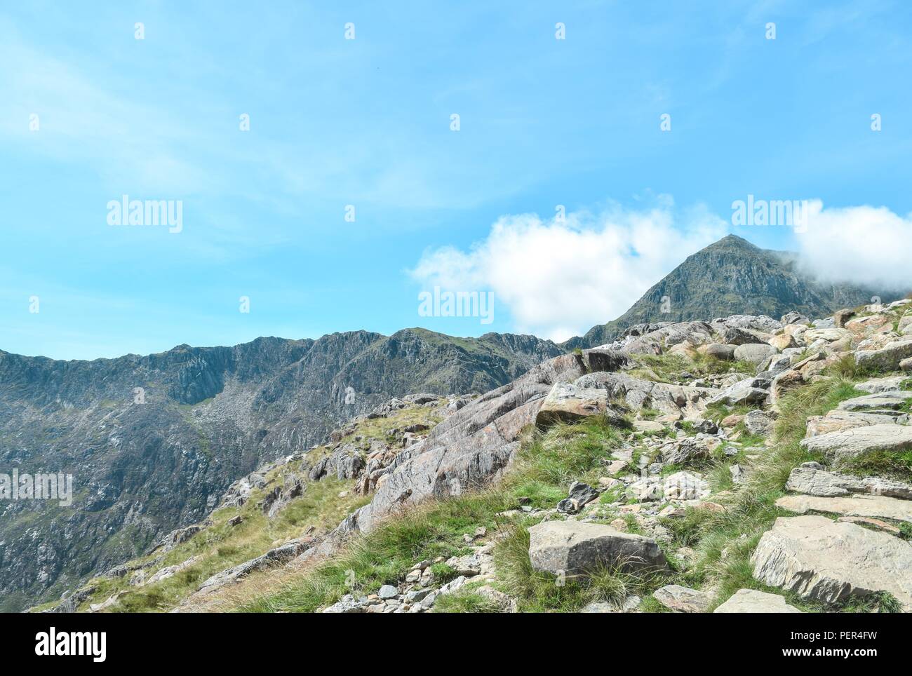 Snowdon Stockfoto