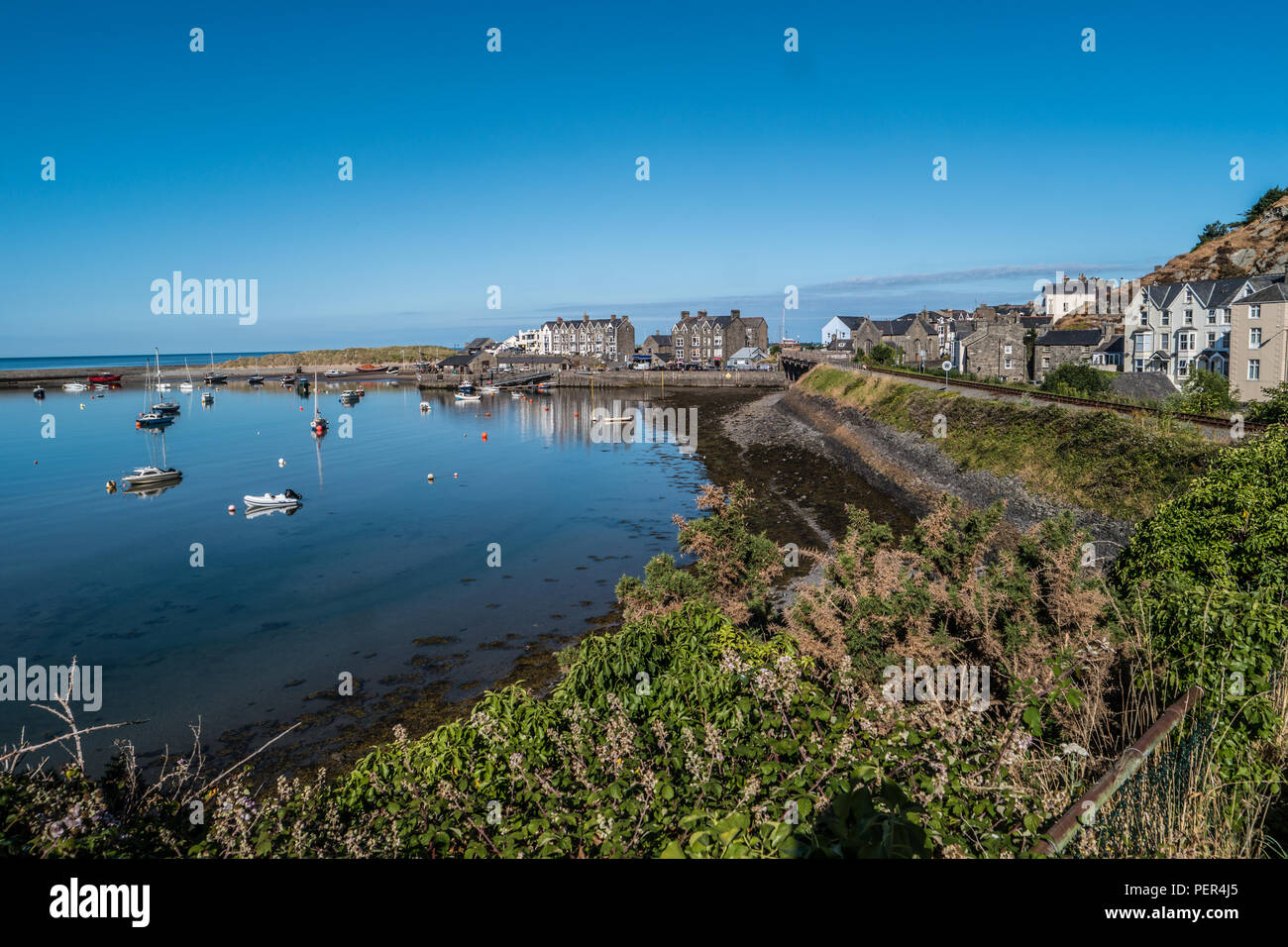 Barmouth Hafen Stockfoto