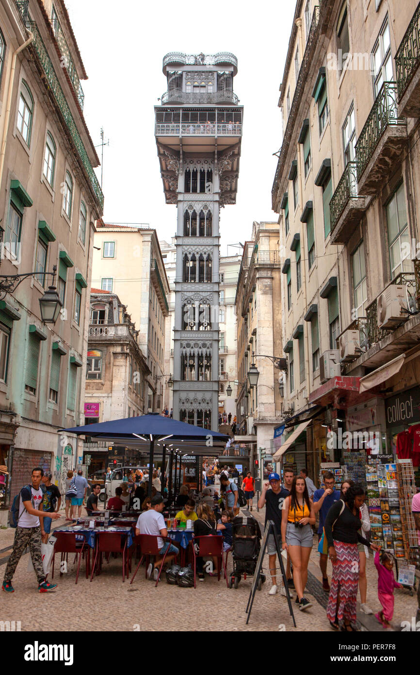Lissabon, Hauptstadt und größte Stadt von Portugal Europa Stockfoto