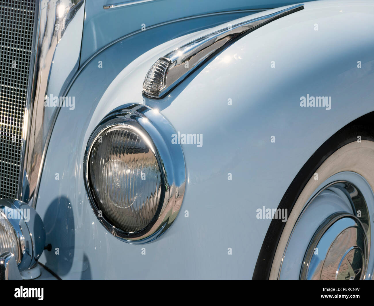 1952 Mercedes Benz 220 A Cabrio Stockfoto