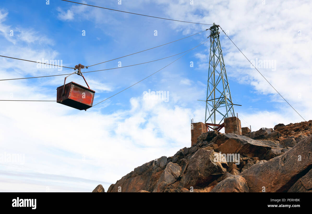 Die Minenstadt Broken Hill in New South Wales, Australien Stockfoto