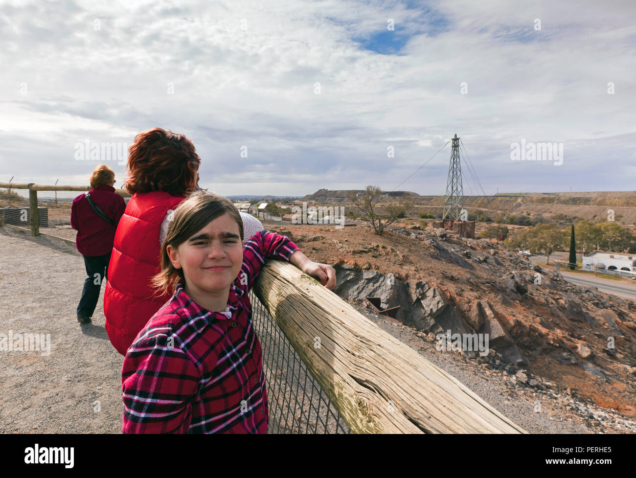 Die Minenstadt Broken Hill in New South Wales, Australien Stockfoto