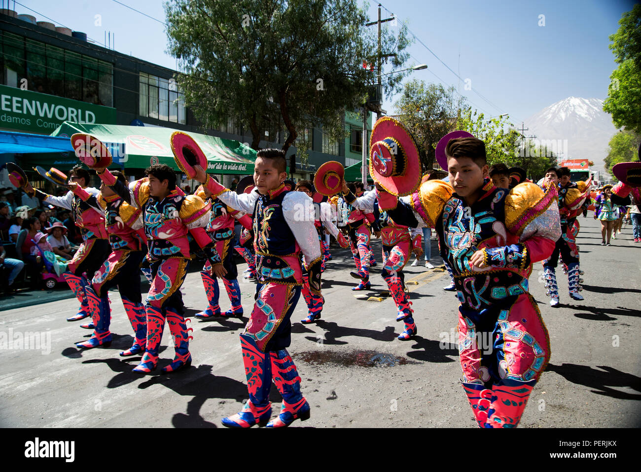 Tag von Arequipa Stockfoto