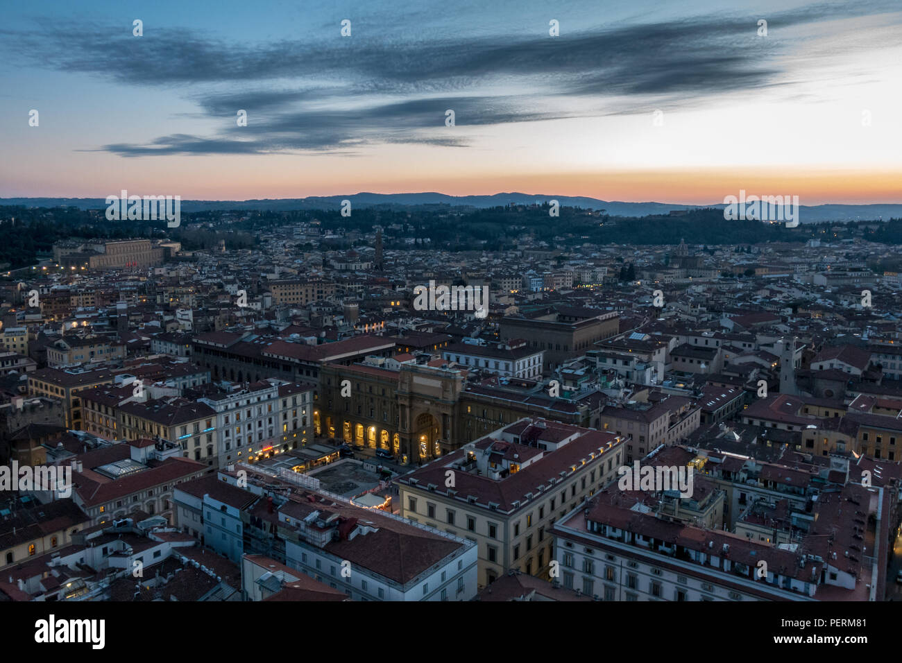 Florenz, Italien - 23. März 2018: Stockfoto
