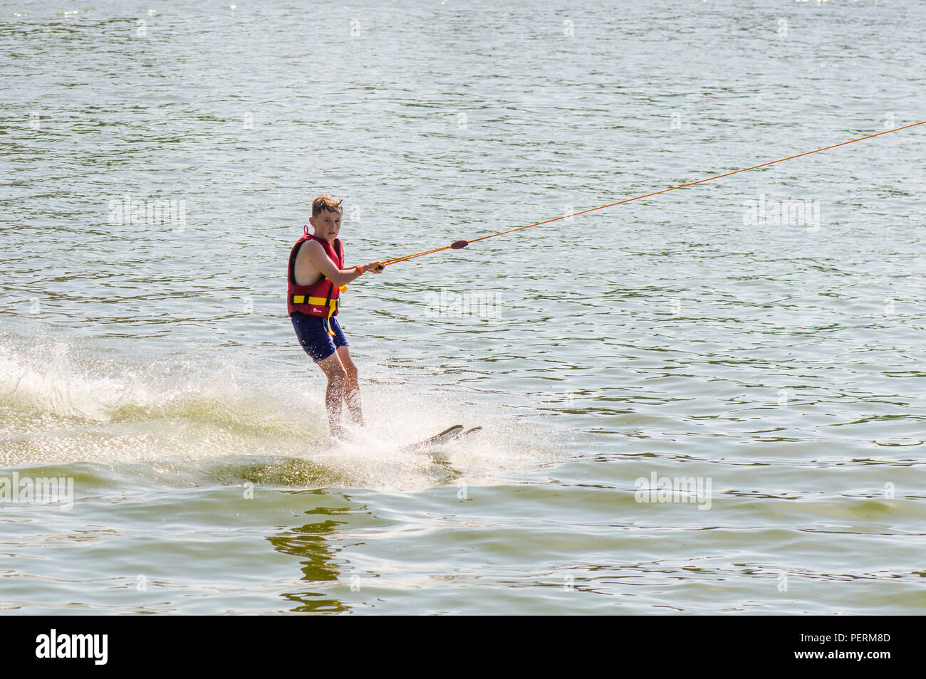 Water Skiing Spain Stockfotos und bilder Kaufen Alamy