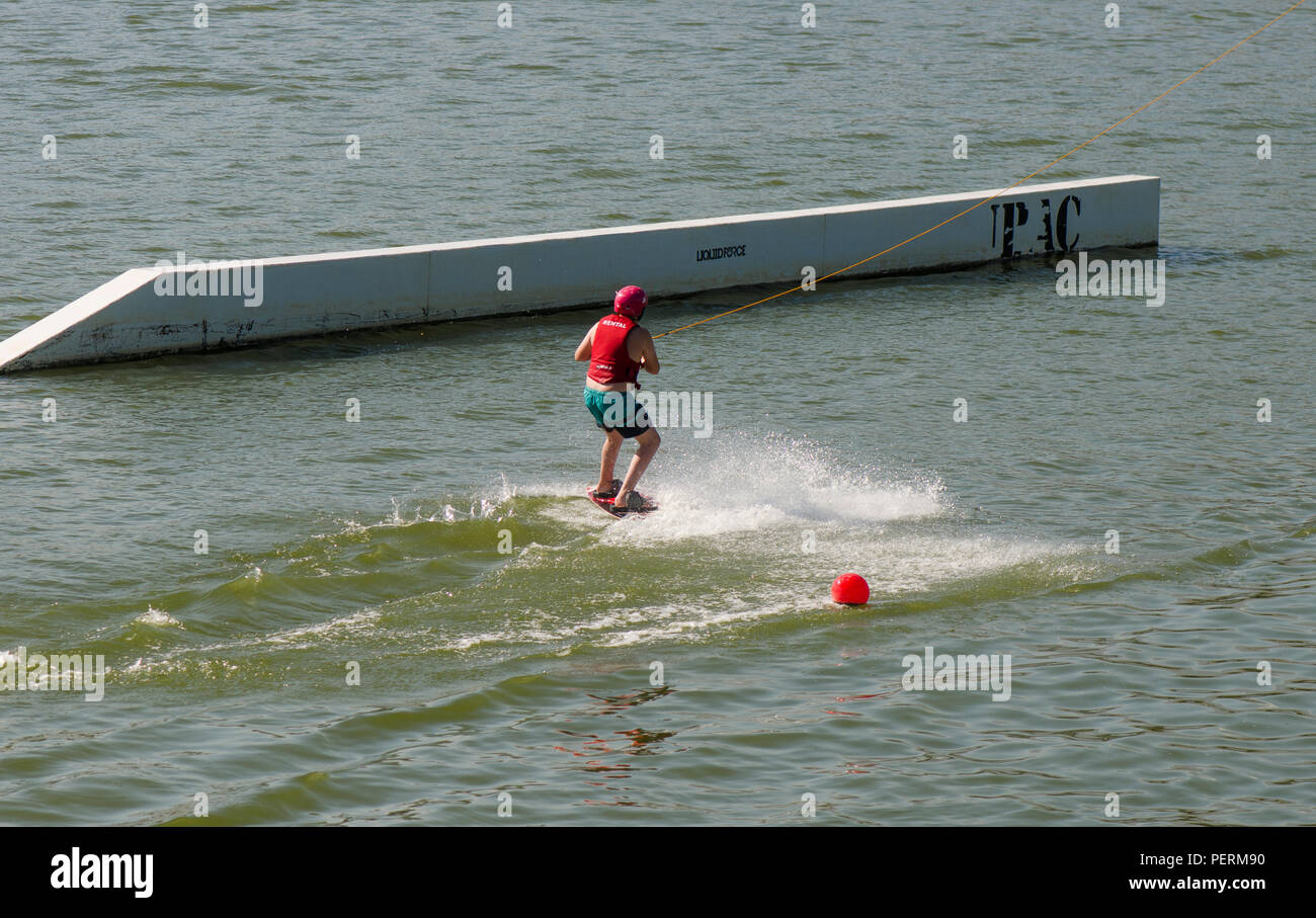 Water Skiing Spain Stockfotos und bilder Kaufen Alamy