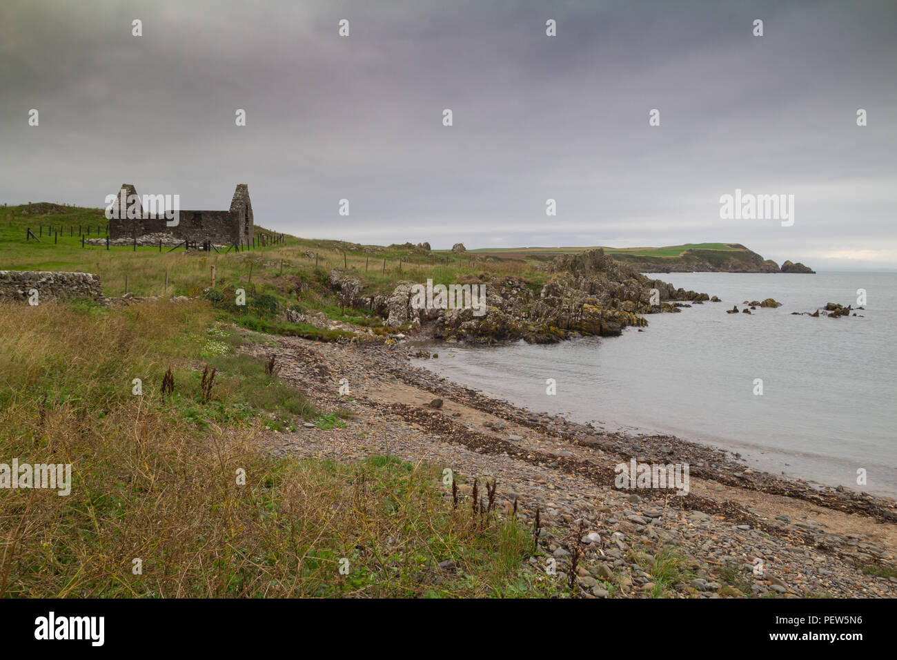 St Ninian's Kapelle, von der Insel Whithorn, Schottland Stockfoto