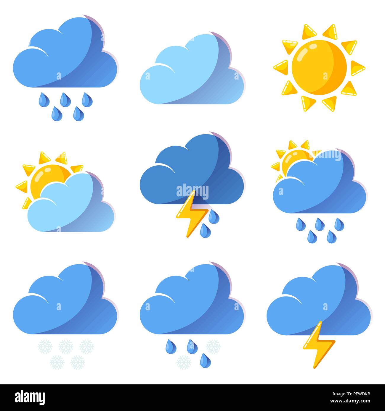 Wettersymbole Zum Ausdrucken