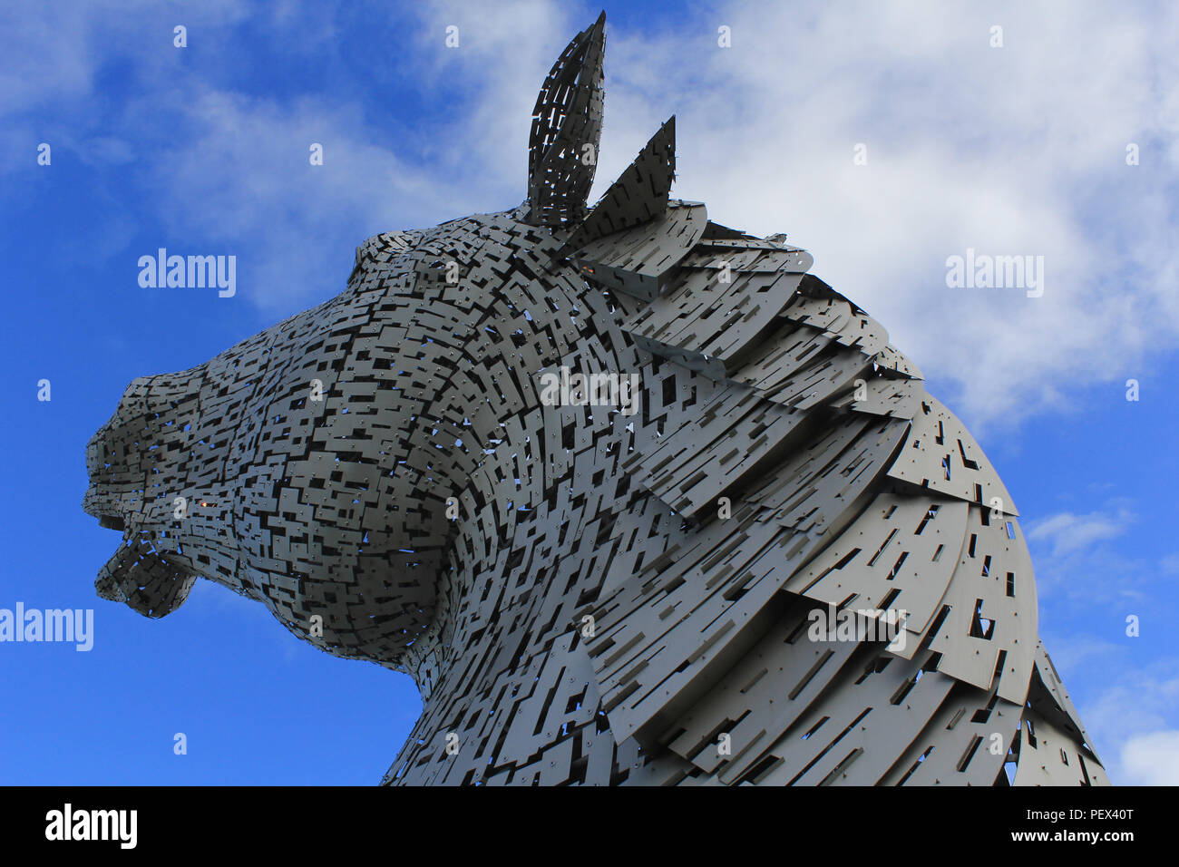 Der Aufbau Digital Stockfoto