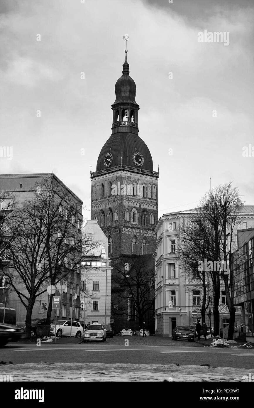Riga, Lettland Stockfoto