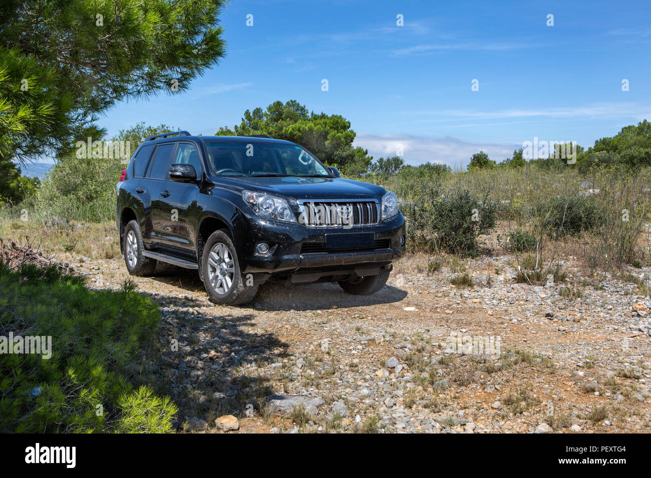 Toyota Landcruiser Stockfoto