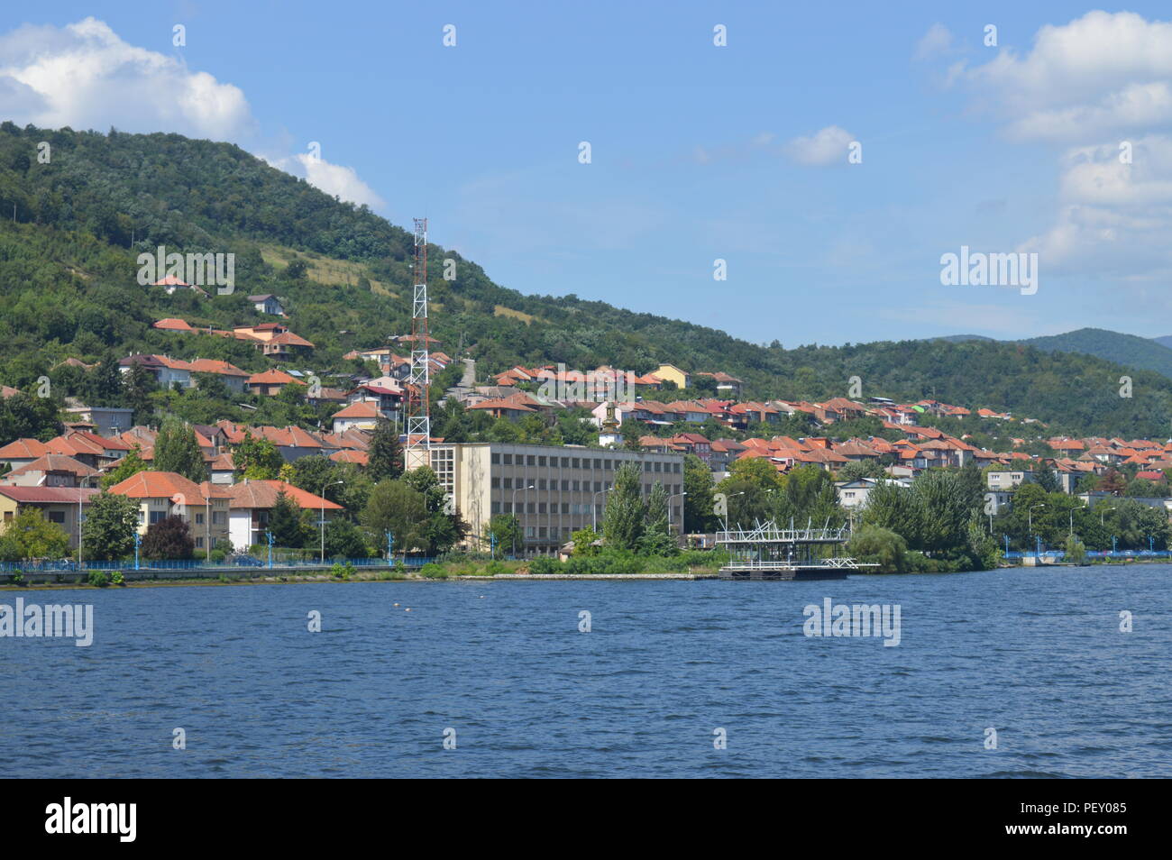 Die Schlucht der Donau Stockfoto