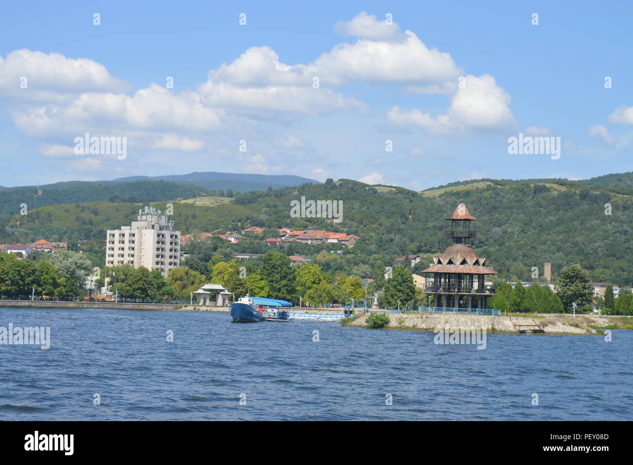 Die Schlucht der Donau Stockfoto