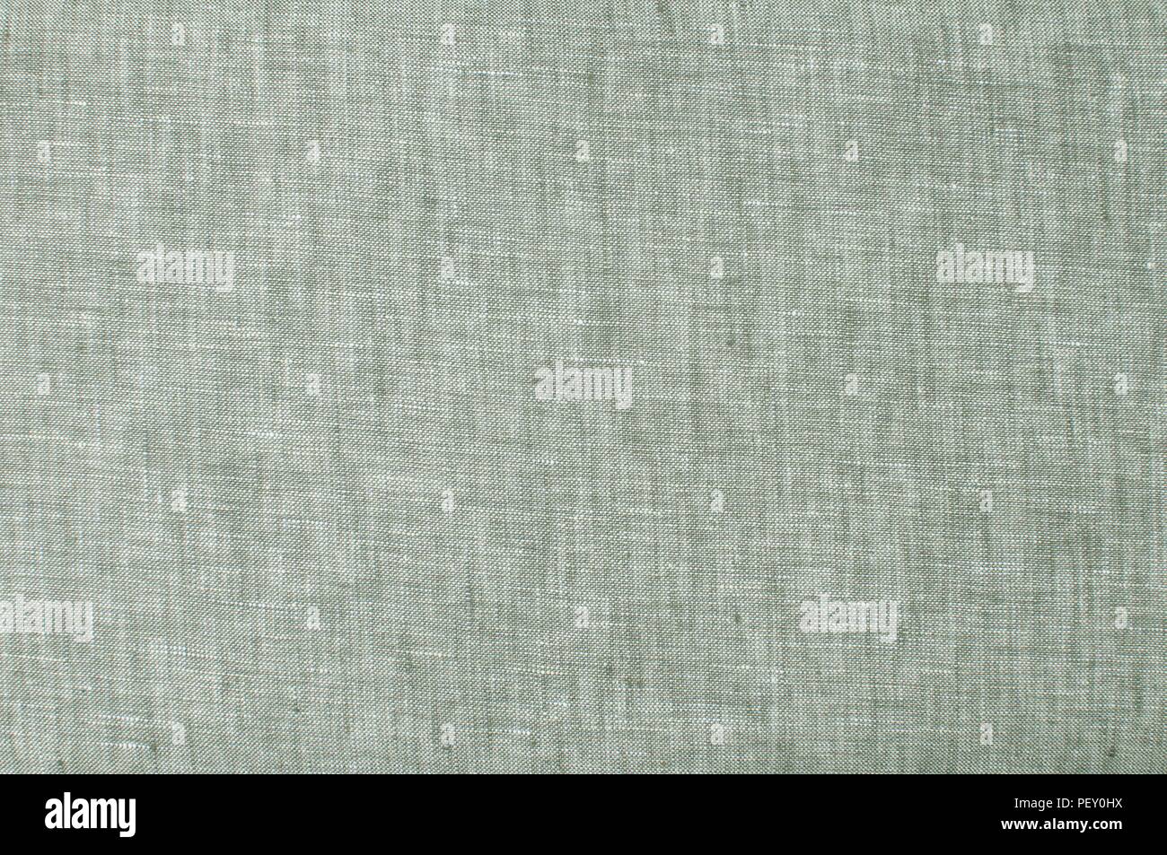 Melange grau Leinen Stoff Textur Oberfläche closeup als Background Stockfoto