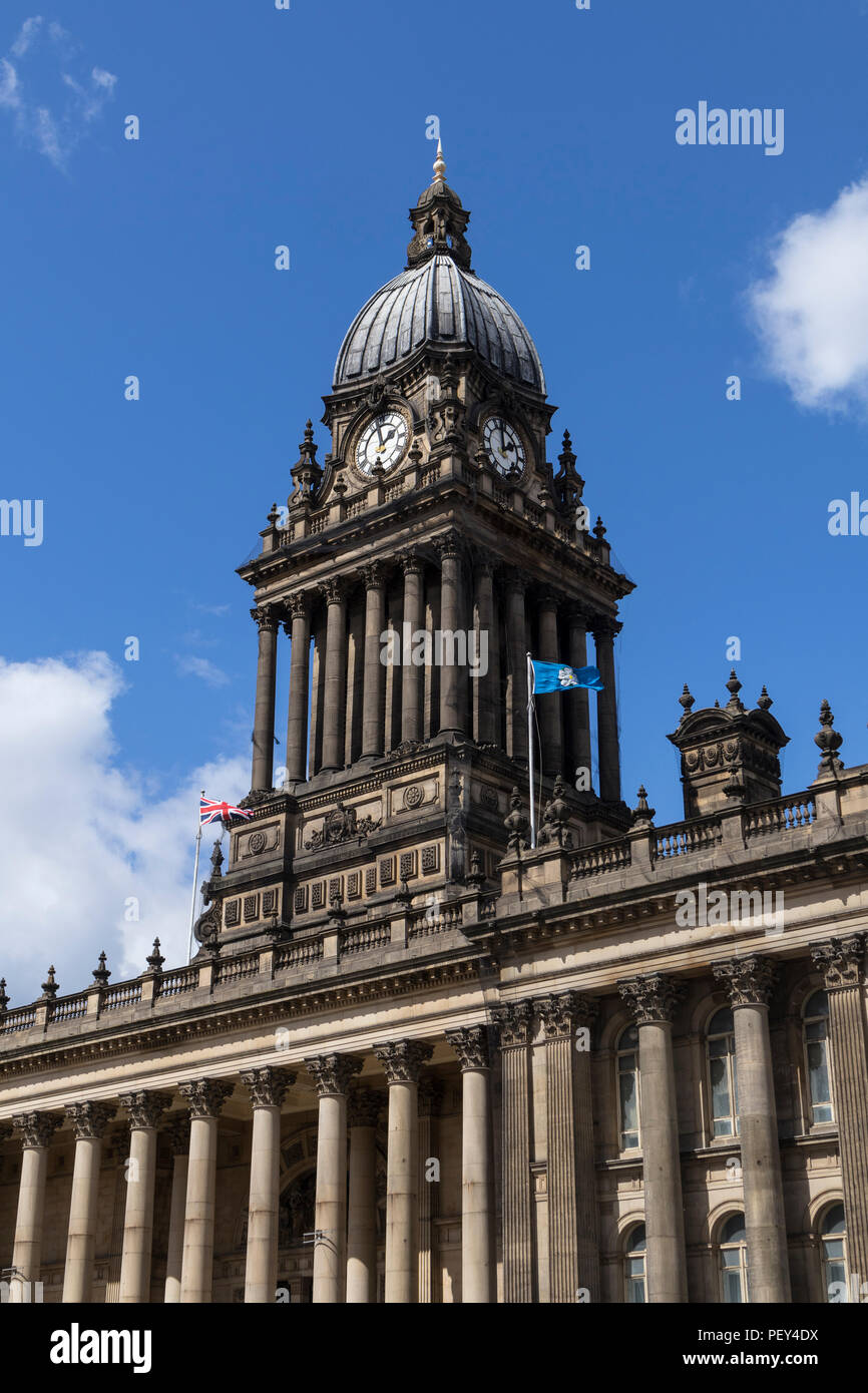 Leeds Town Hall Stockfoto