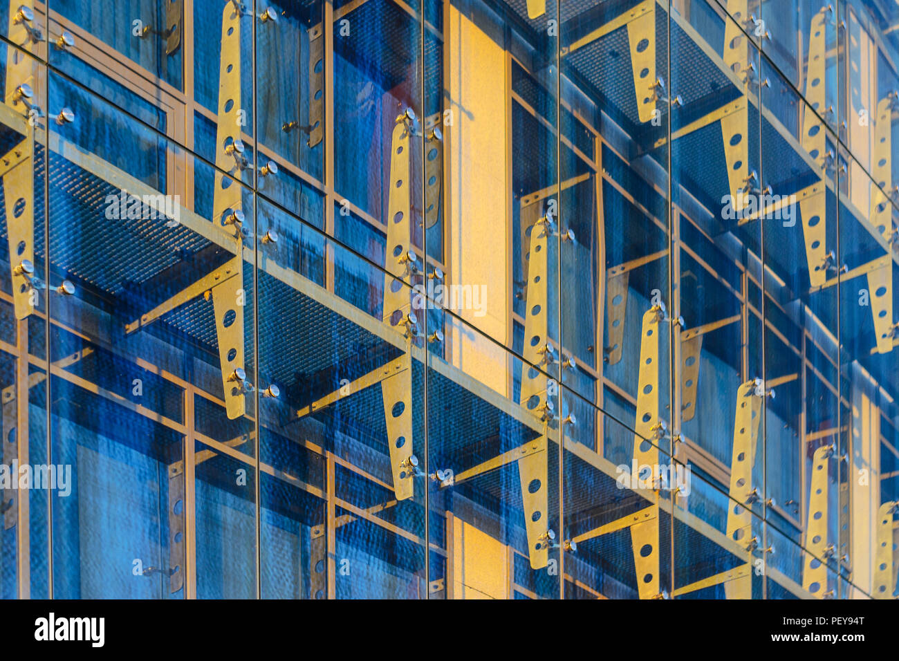 Glas Vorhangfassade Wand Verbindungselemente Elemente Der Spider