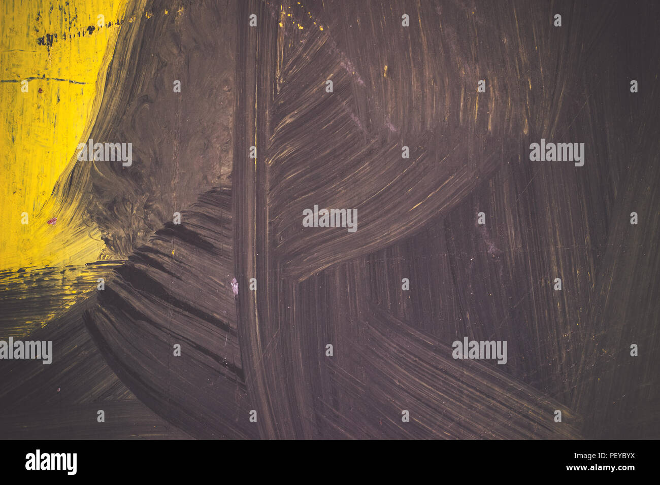 Alte Holztür in Farbe Flecken; Hintergrund Textur Stockfoto