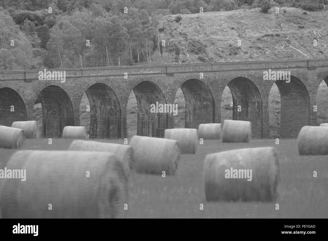 Viadukt inverness Stockfoto