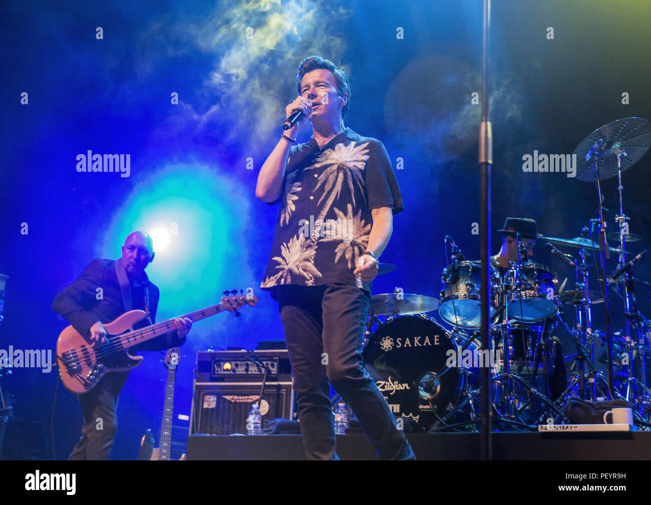 Rick Astley führt an der Manchester O2 Ritz bietet: Rick Astley Wo: Manchester, Großbritannien Wann: 17 Aug 2018 Quelle: Sakura/WENN.com Stockfoto