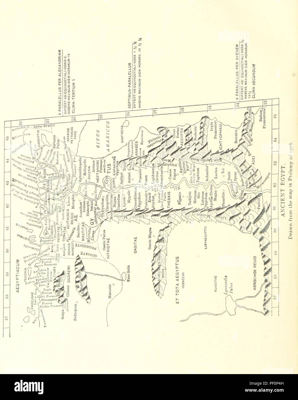 Bild von Seite 8 des "Raiyān Moeris. (Die Substanz einer Adresse vor der Amer. Geog. Soc., Nov. 11, 1889.) [Mit 4 Maps.]' Stockfoto