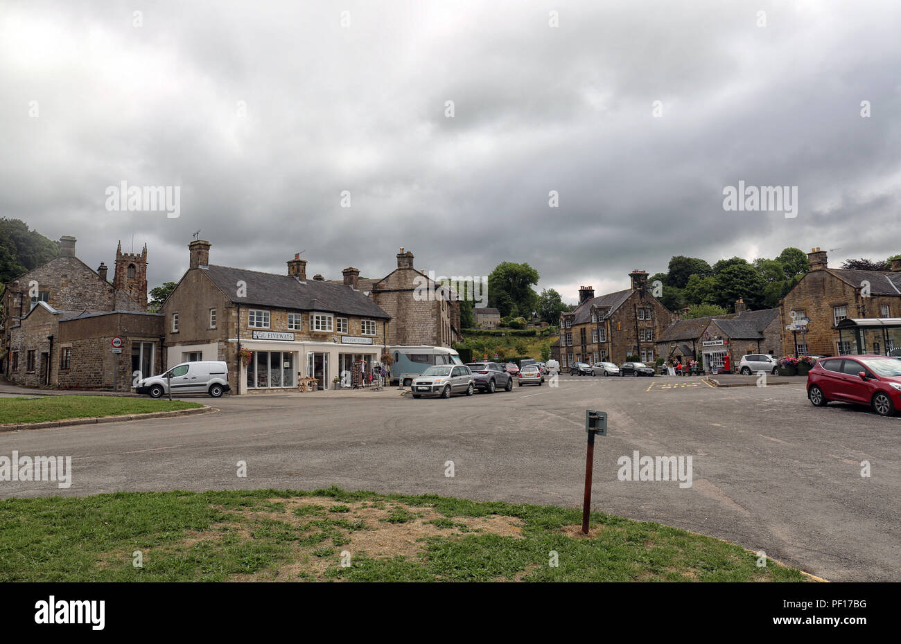 Hartington, Dorf Derbyshire Stockfoto