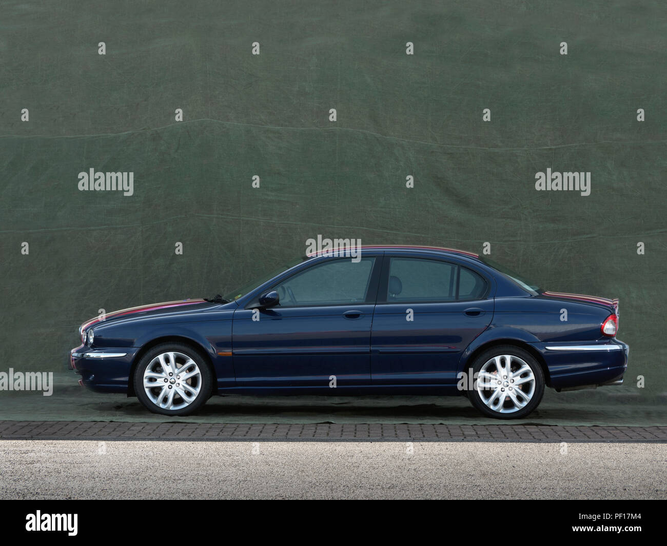 X Typ Jaguar. Paul Smith paint Design Stockfoto