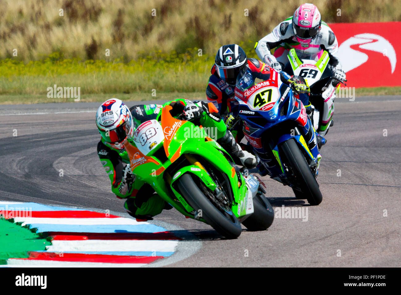 Bennetts, Britische Super Bike, Thruxton, Hampshire, UK, Stockfoto