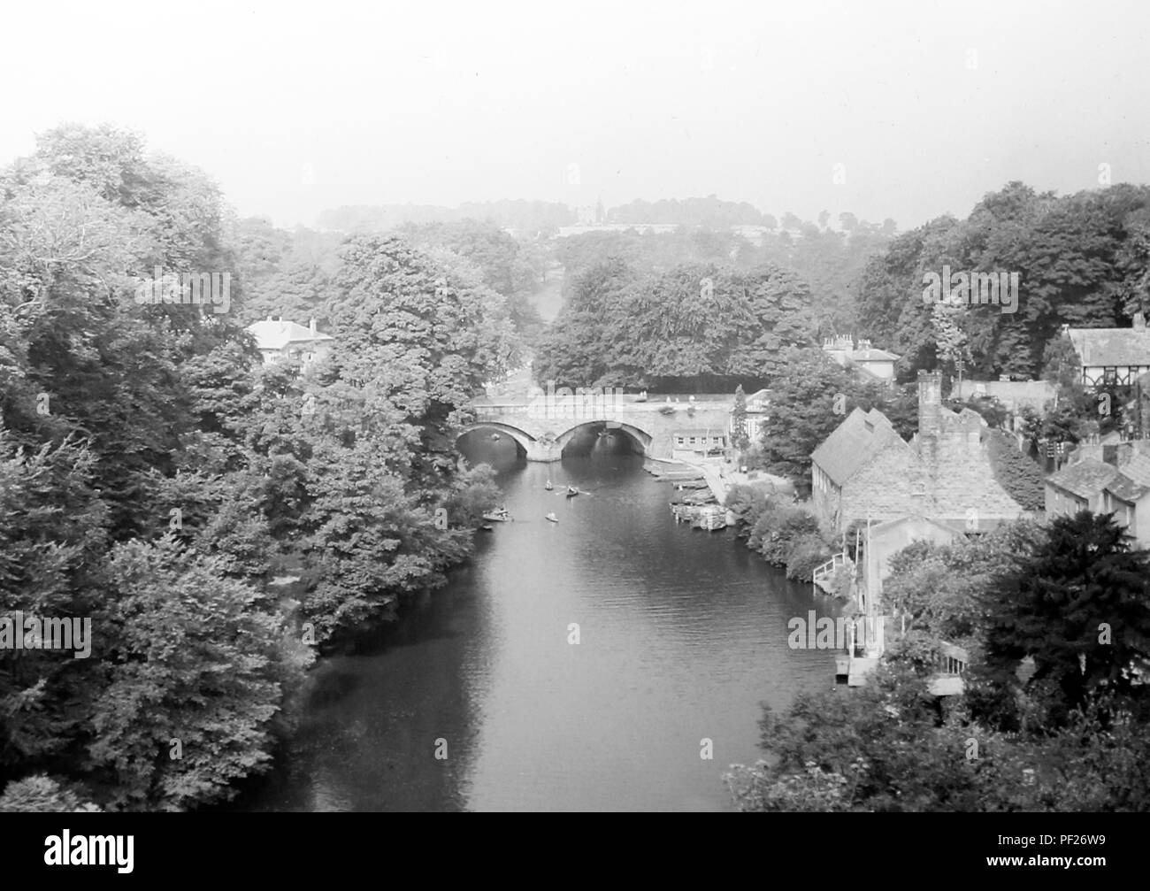 Knaresborough in den 1930er Jahren Stockfoto