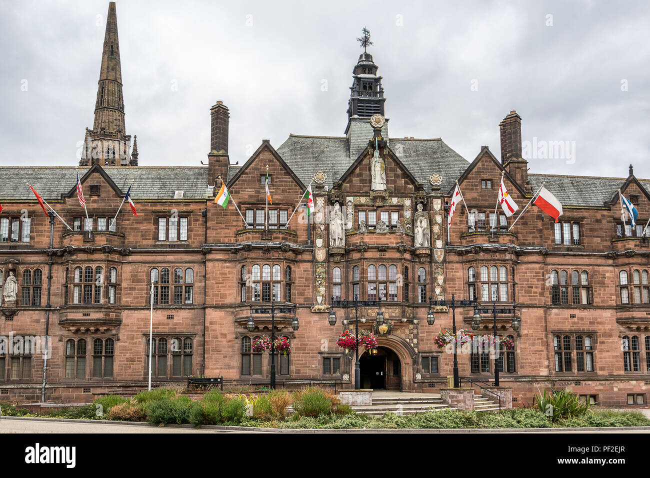 Der Rat Haus in Coventry, England Stockfoto