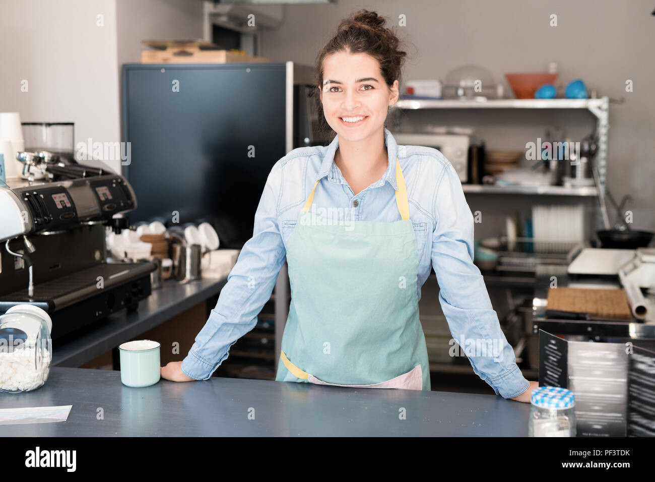 Weibliche Kleinunternehmer Stockfoto