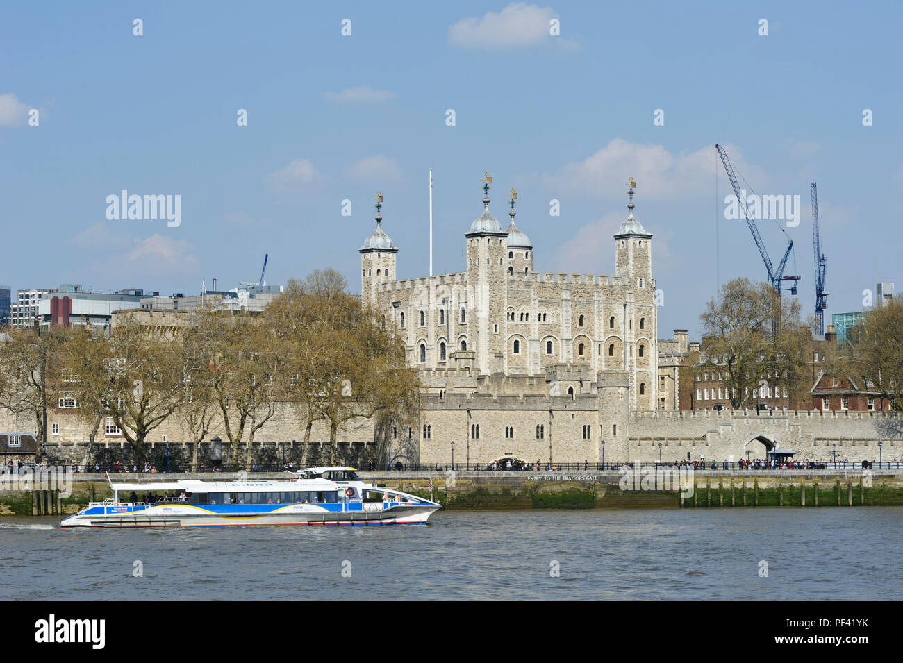 Der Tower von London, England, Vereinigtes Königreich Stockfoto