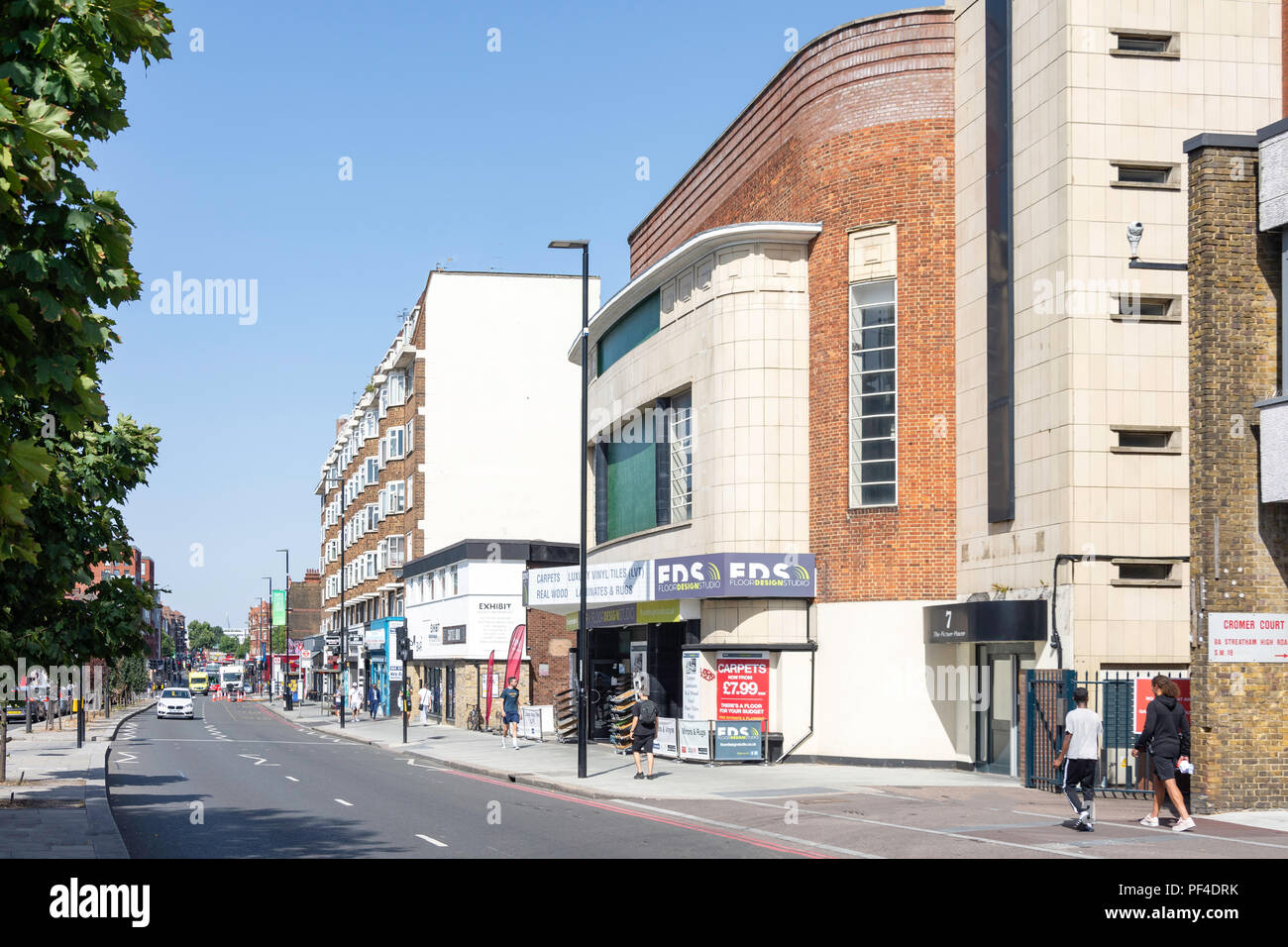 Streatham High Road, Streatham, London Borough der Wandsworth, Greater London, England, Vereinigtes Königreich Stockfoto