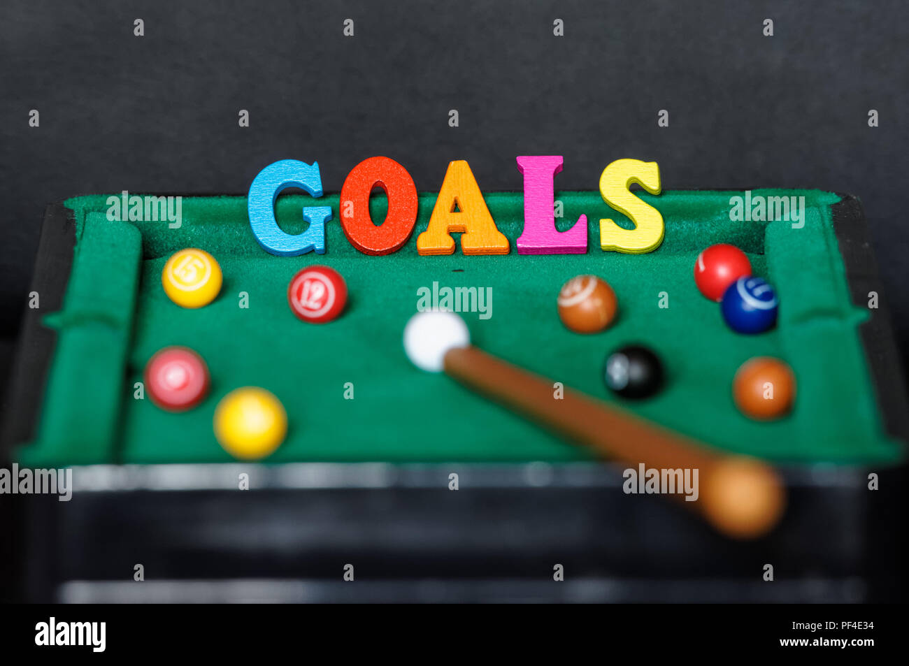 Konzeptionelle Bild der geschäftlichen Erfolg Strategie Stockfoto