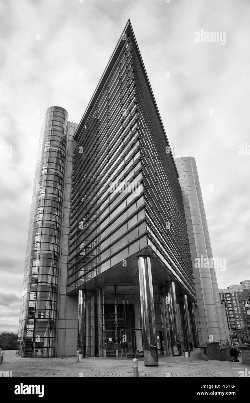 Die Princess Street, Leeds Stockfoto