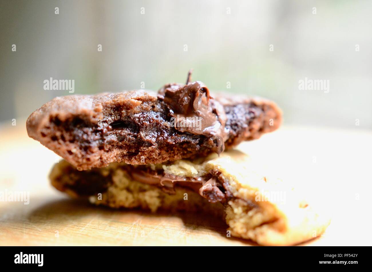 Chocolate Chip Cookies Stockfoto