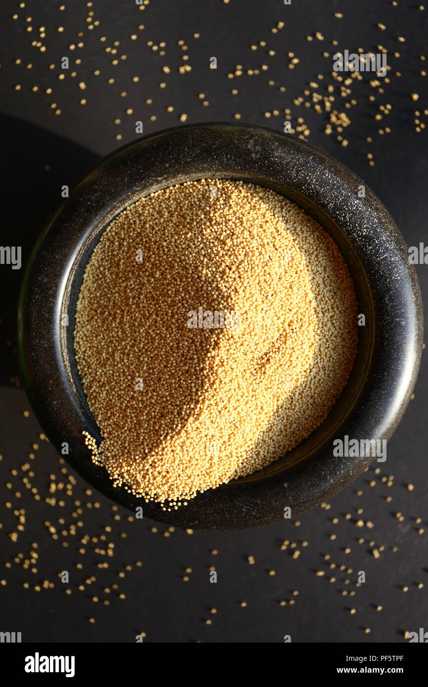 Essen: Bio Amaranth Stockfoto
