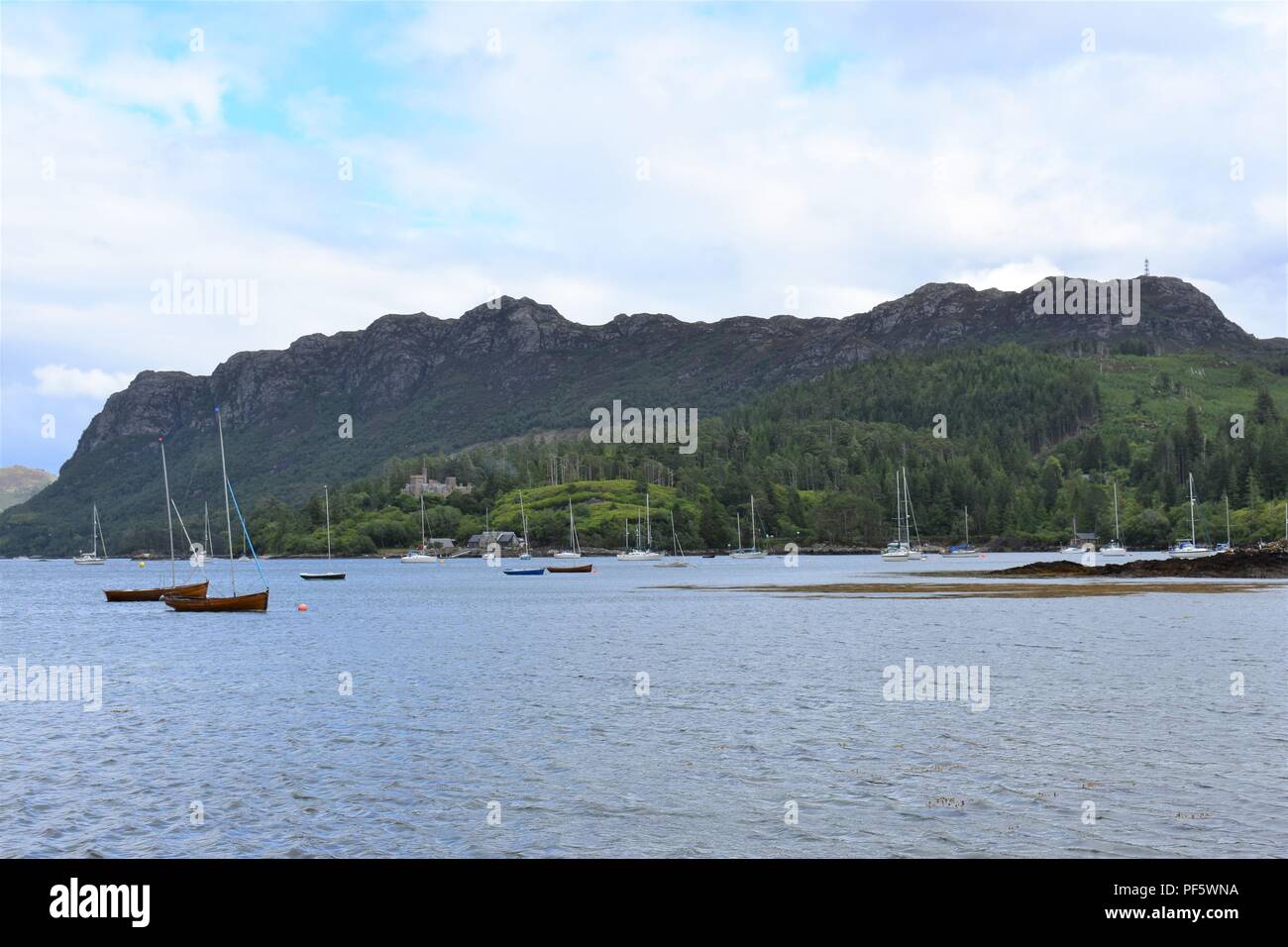 Plockton, Schottland Stockfoto