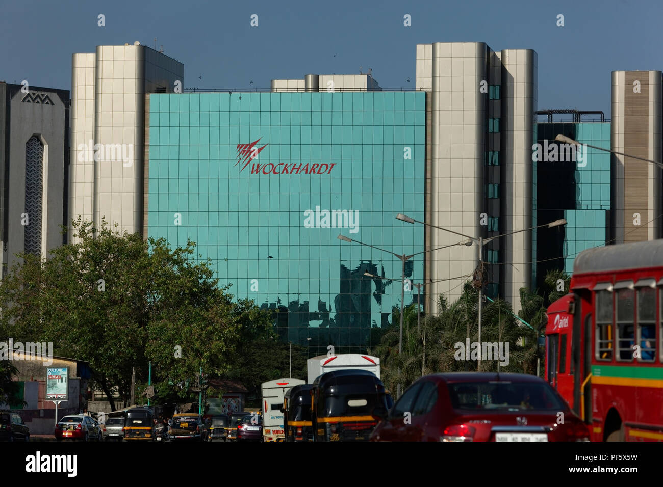 Neue Entwicklung in Bandra Kurla Komplex, Mumbai, Maharashtra, Indien. Stockfoto