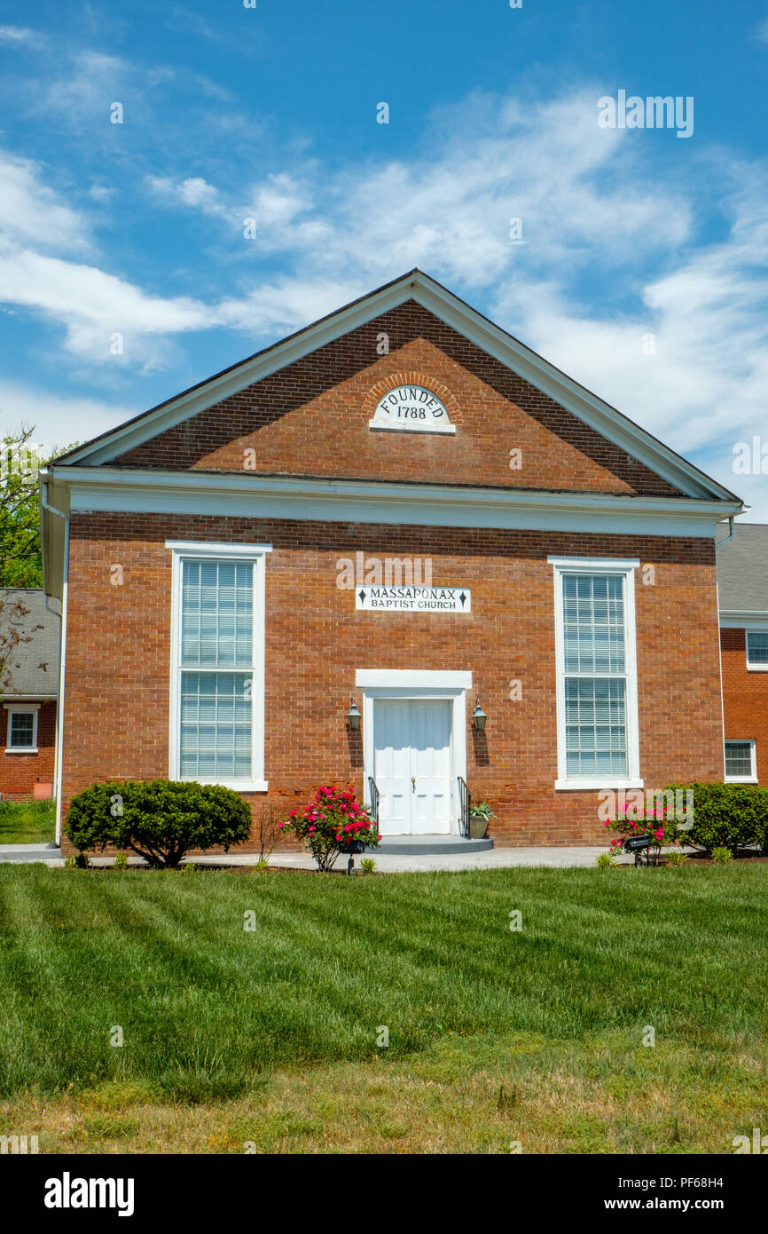 Massaponax Baptistenkirche Stockfotos und bilder Kaufen Alamy