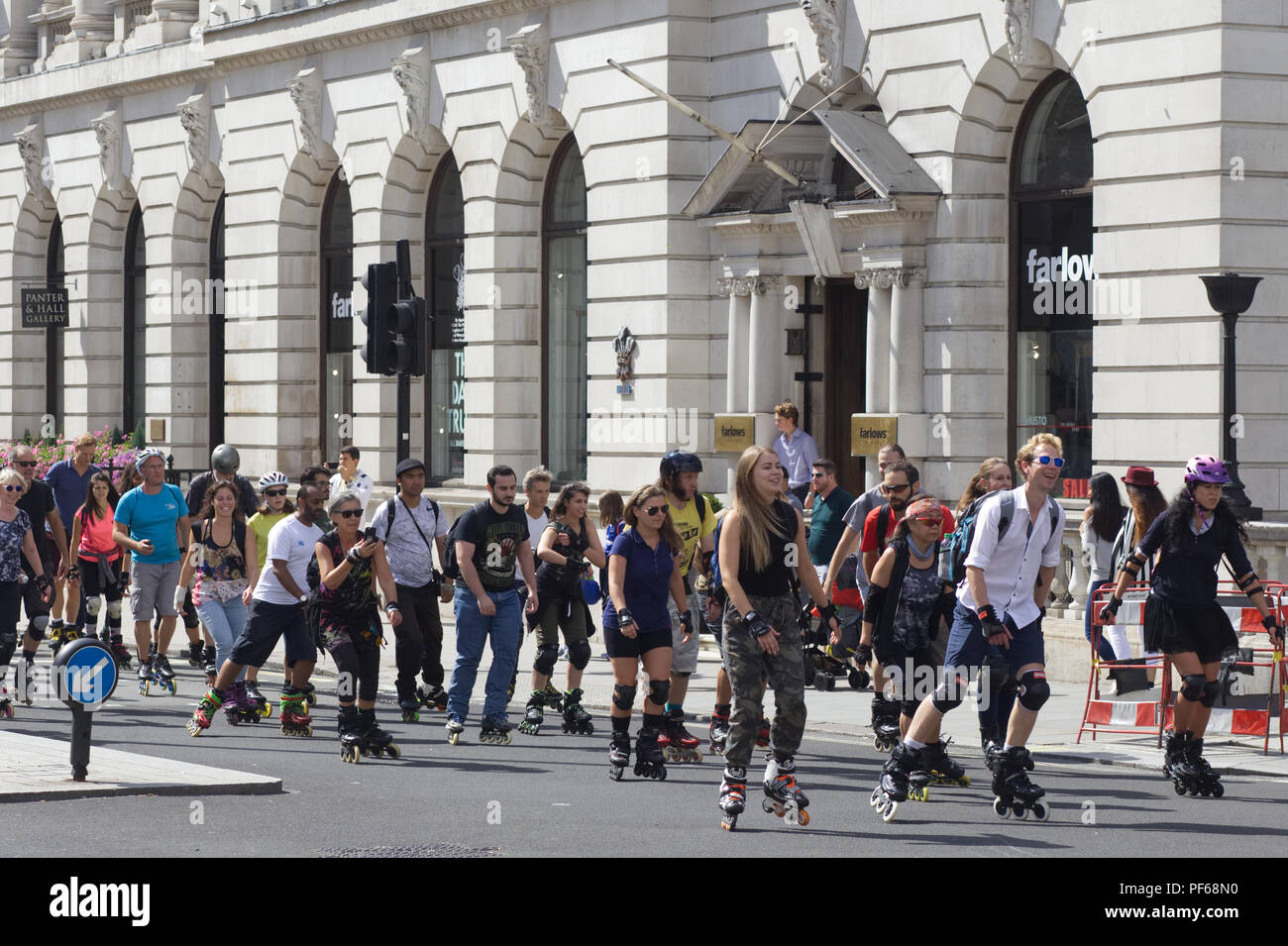 Masse skate London Stockfoto